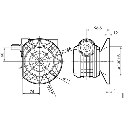 I60 F-FLANGE